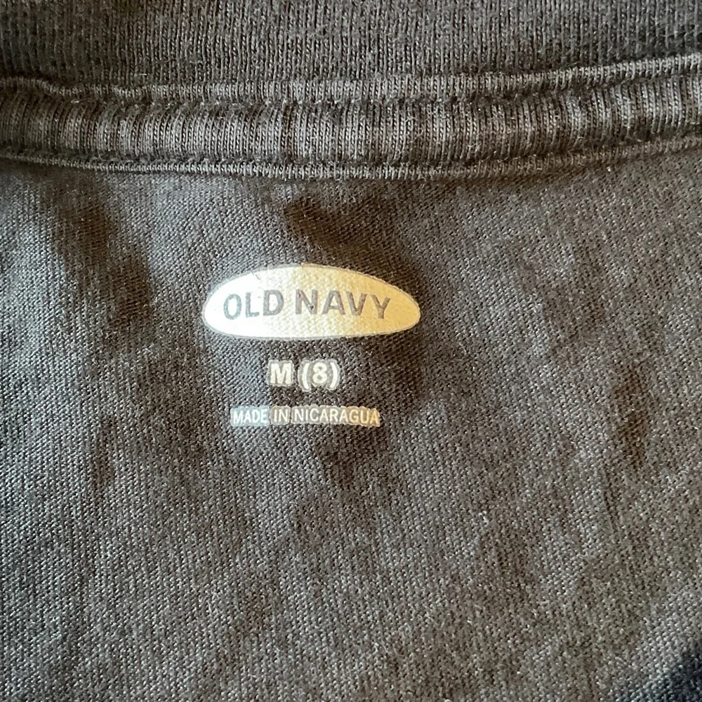 Old Navy Black Graphic Kids Tee